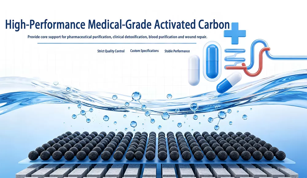 Activated Carbon: A Multifunctional Core Material for Purification and Therapy in the Pharmaceutical and Medical Fields
