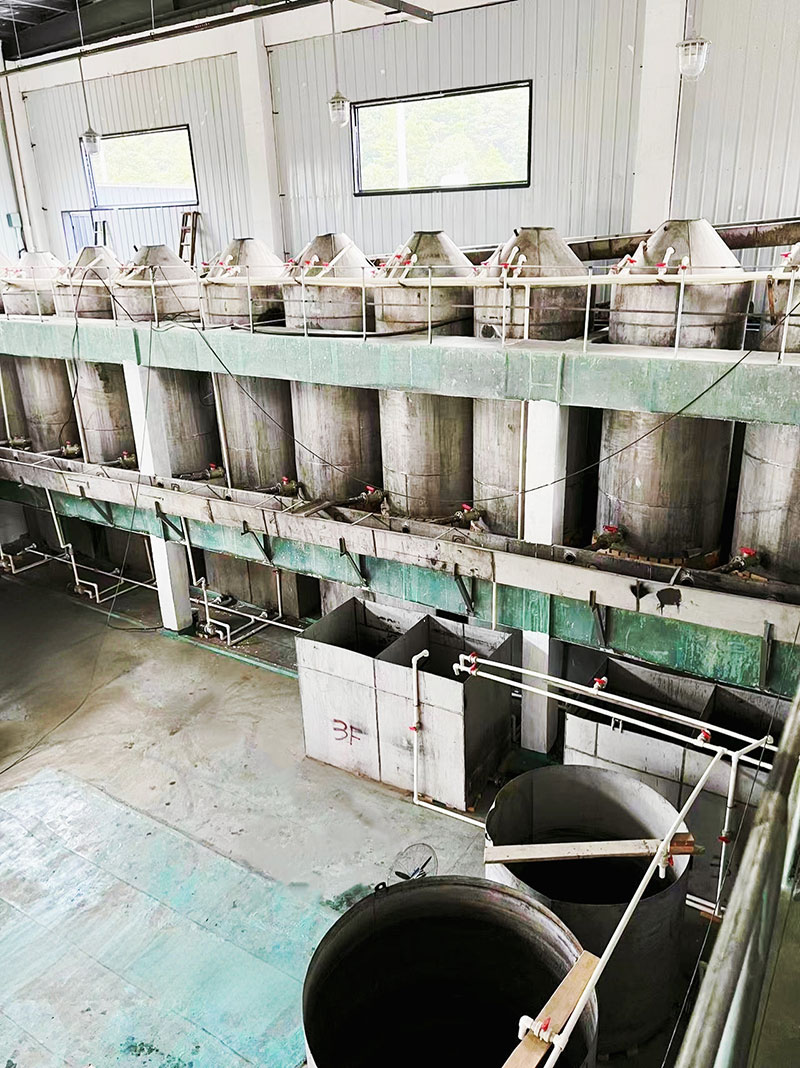 Multi-stage Countercurrent Acid Washing & Refining System